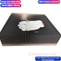 Aluminium Car Amplificateur Extrusion Tipe Tipe Time Paignage Radiateur